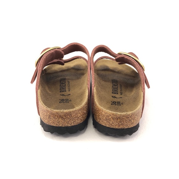 Birkenstock Arizona Big Buckle Oiled Leather Sandals 5 - Picture 6 of 13